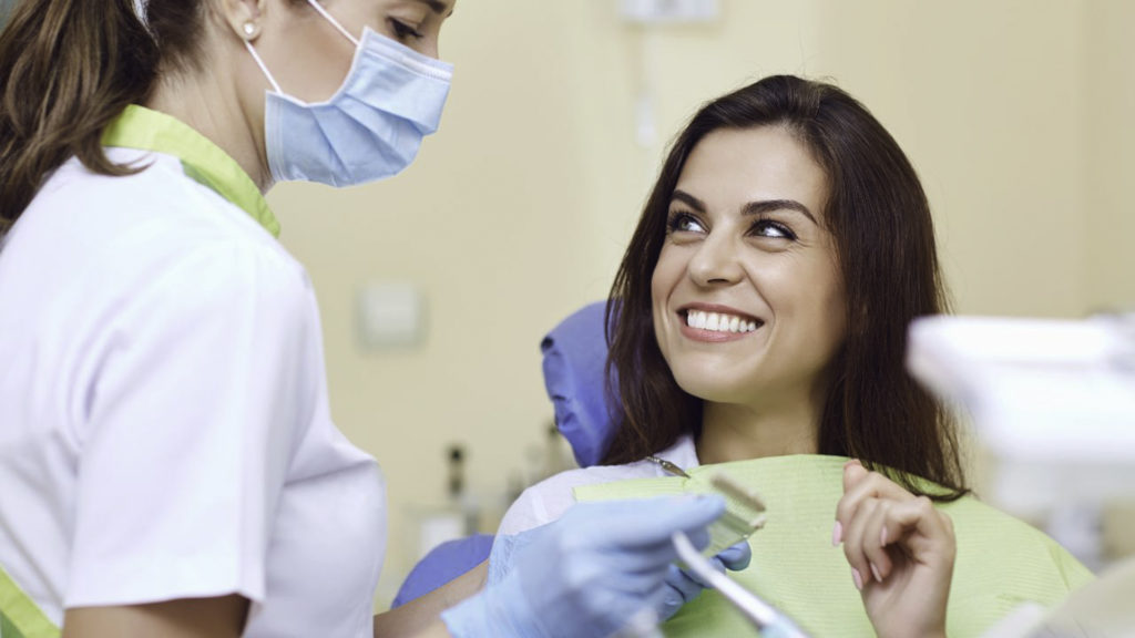 Visit your dentist routinely for cleanings and check-ups for optimal dental health